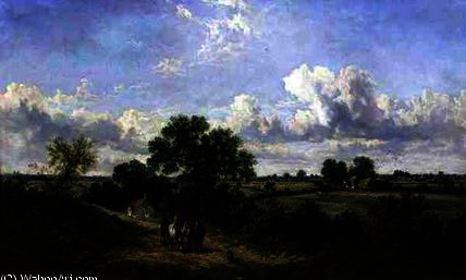 Returning Home From Harvesting — James Edwin Meadows