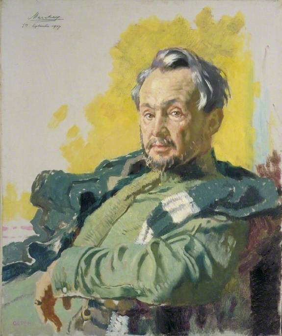 Monsieur R. D. De Maratray, French War Correspondent For 'le Petit Journal' — Sir William Newenham Montague Orpen