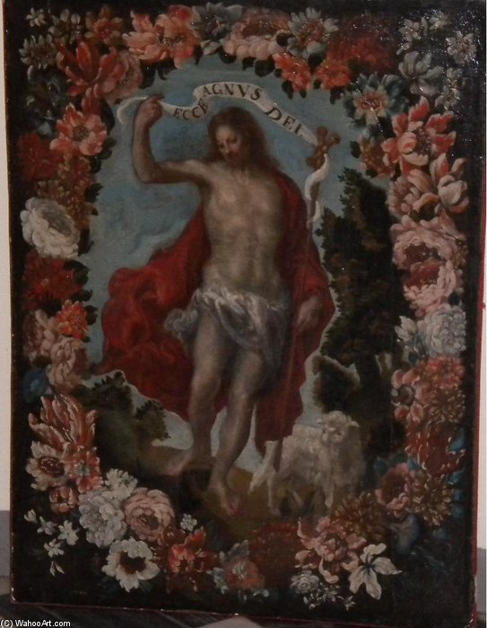 San Juan Bautista En Orla De Flores — Francisco Camilo