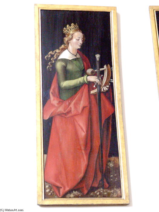 Saint Catherine Of Alexandria — Hans Baldung