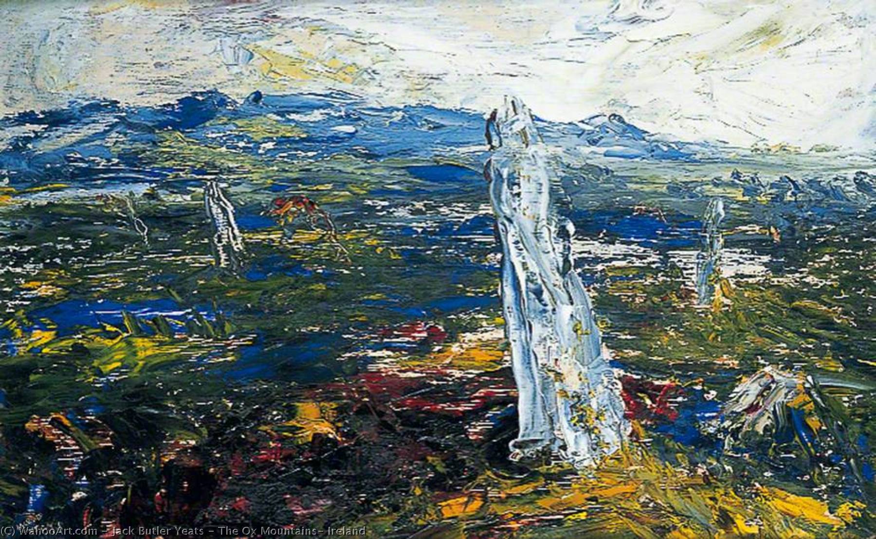 The Ox Mountains, Ireland — Jack Butler Yeats