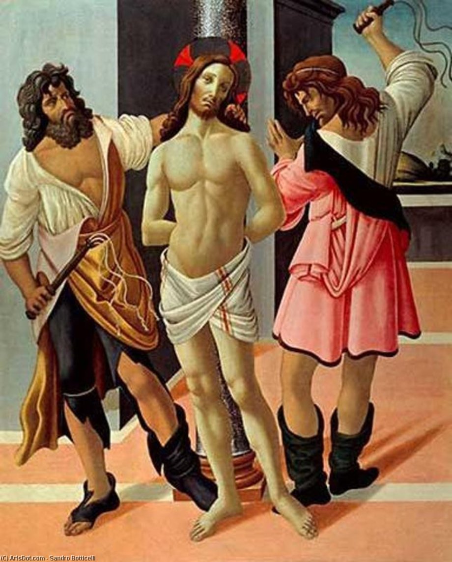 La Flagelación — Sandro Botticelli