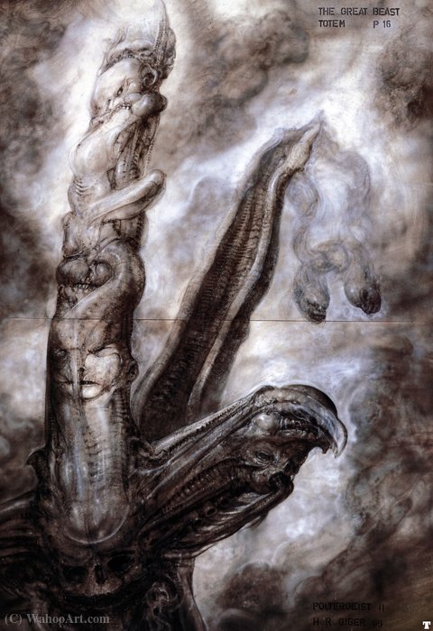 Hr Giger Pii The Great Beast P16 — H.r. Giger