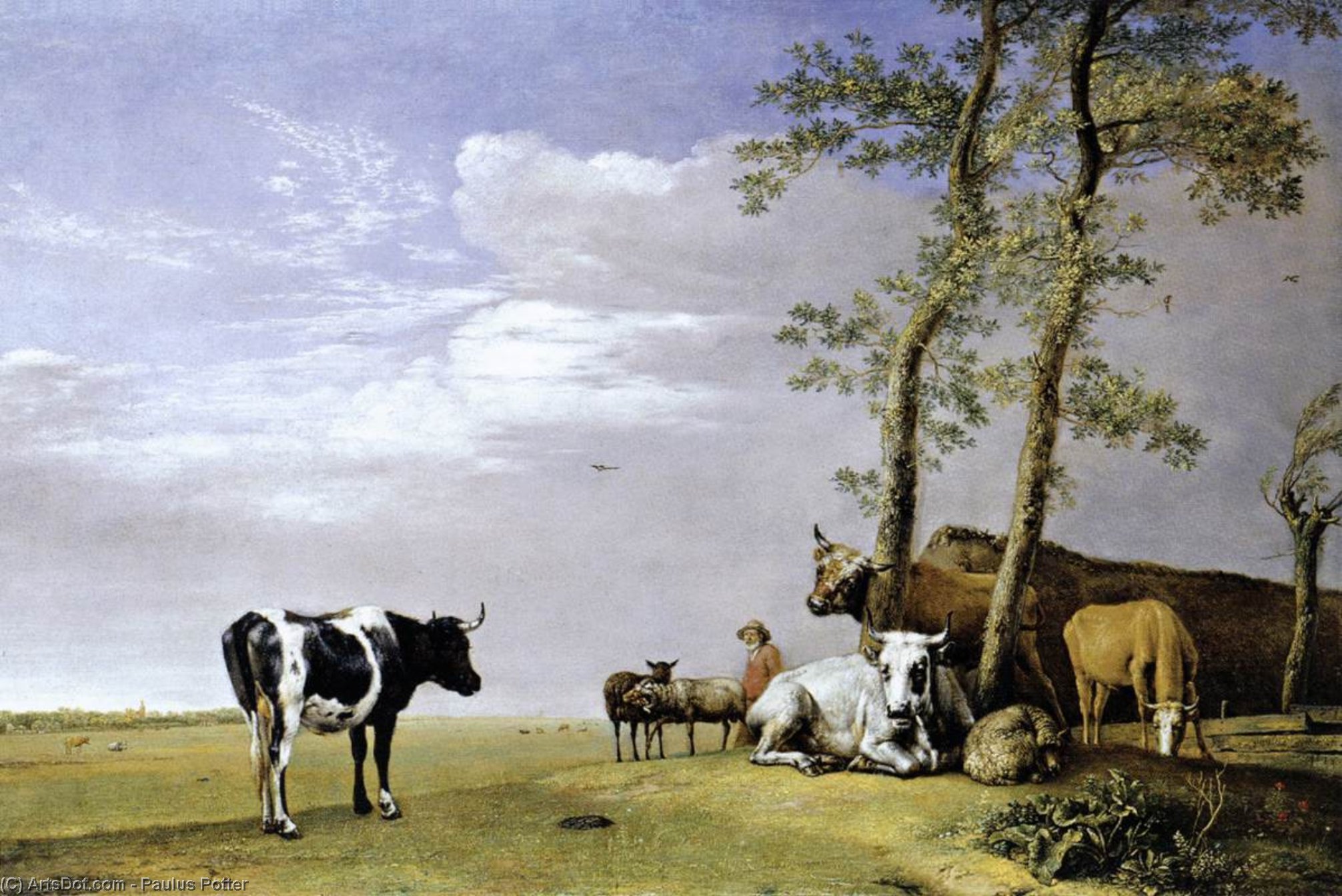 A Husbandman With His Herd — Паулюс Поттер