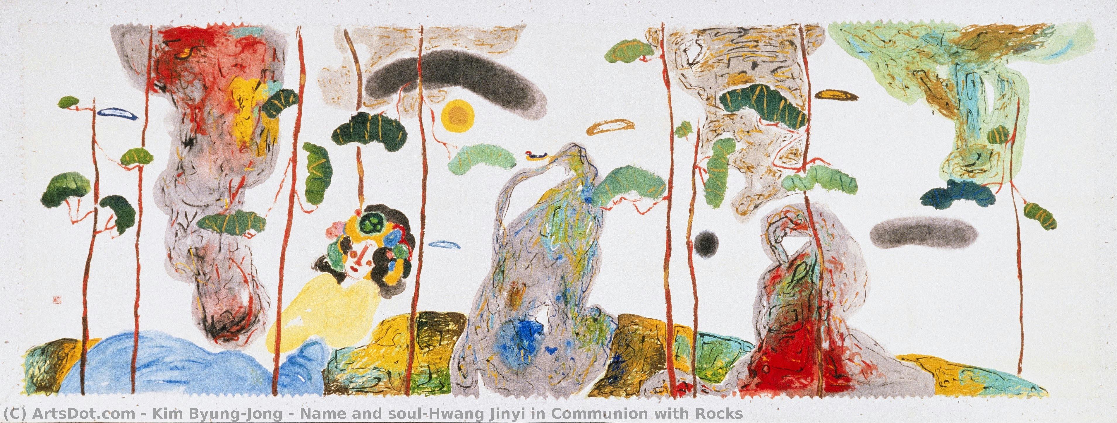 Name And Soul-hwang Jinyi In Communion With Rocks — Kim Byung-jong