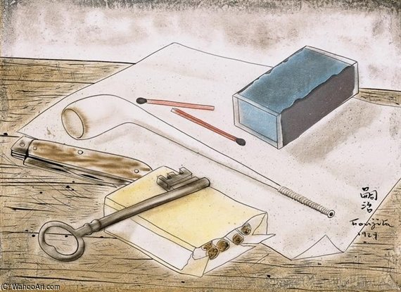 Nature Morte À La Boîte D'allumettes — Léonard Tsuguharu Foujita