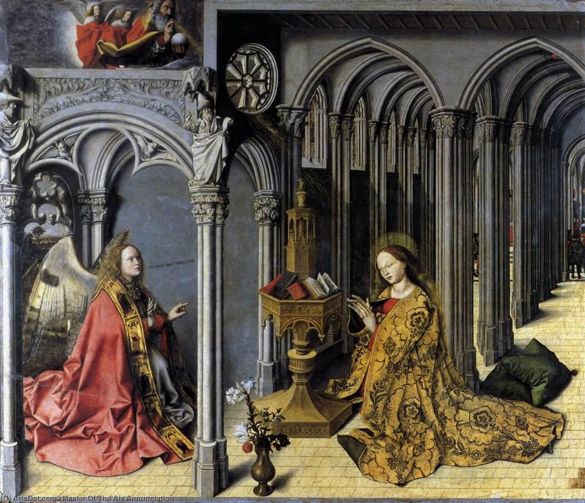 Annunciation — Master Of The Aix Annunciation