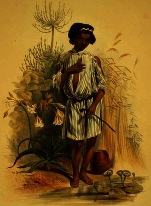 A Half Caste Kafir Boy — George French Angas