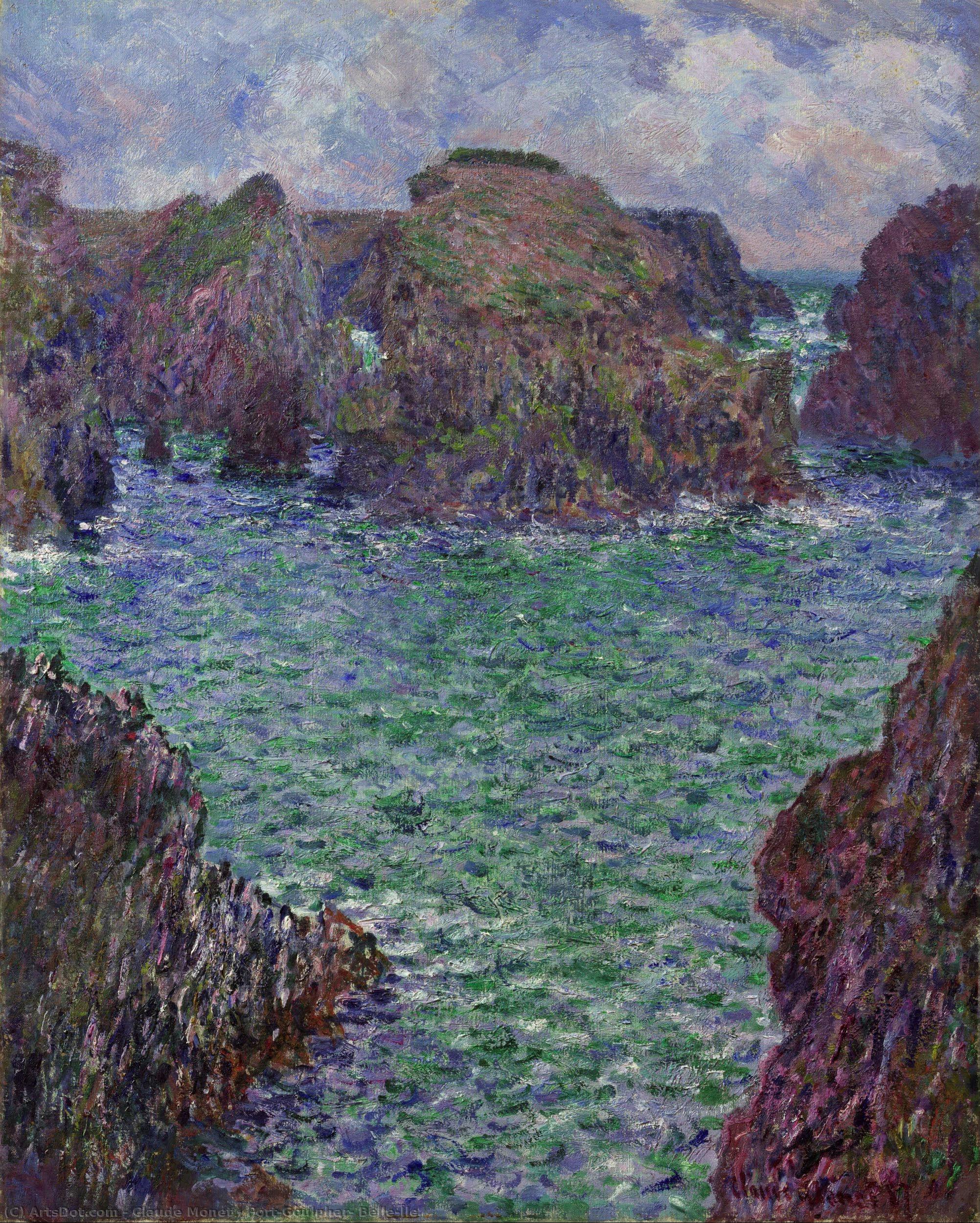 Port-goulphar, Belle-île — Клод Моне