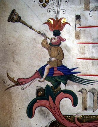 Figure Blowing A Horn — Matteo Di Filippo Torelli