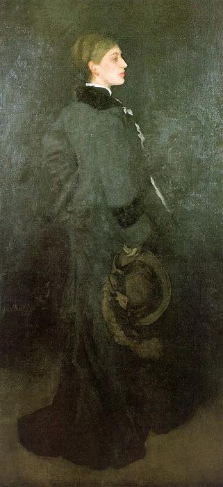 Arrangement In Brown And Black, Miss Rosa Corder — James Abbott Mcneill Whistler