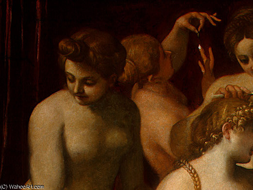 Venus Adorned By The Graces, - (133x170.5 — Annibale Carracci