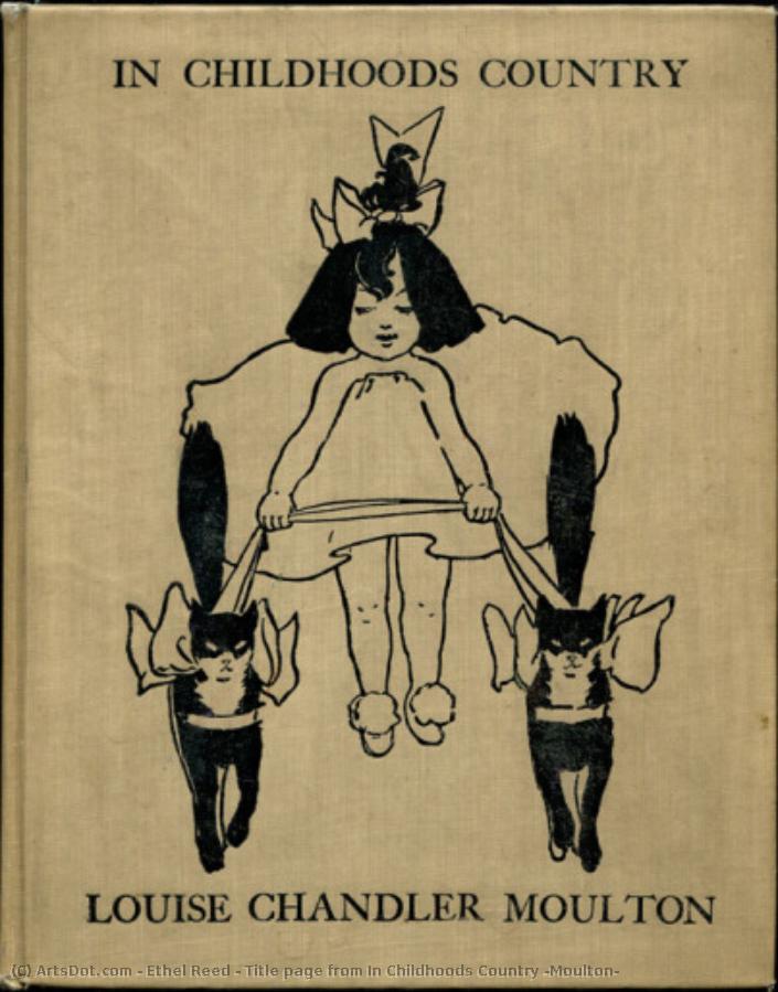 Title Page From In Childhoods Country (moulton) — Ethel Reed