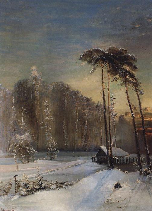 Forest In The Frost — Aleksej Savrasov