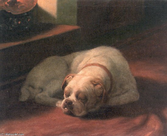 Bulldog Sound Asleep — Arthur Heyer