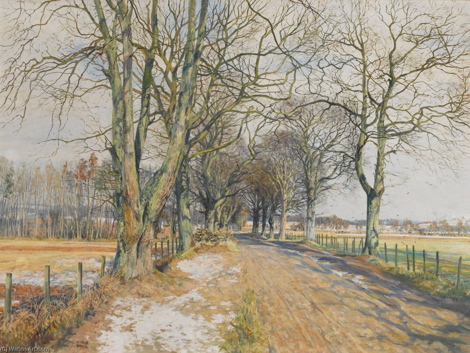 The Road To The Mains, Benvie, Angus — James Mcintosh Patrick