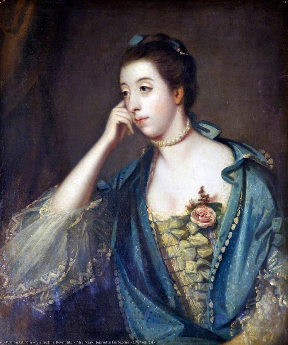 Mrs Mary Henrietta Fortescue (1734–1814) — Sir Joshua Reynolds