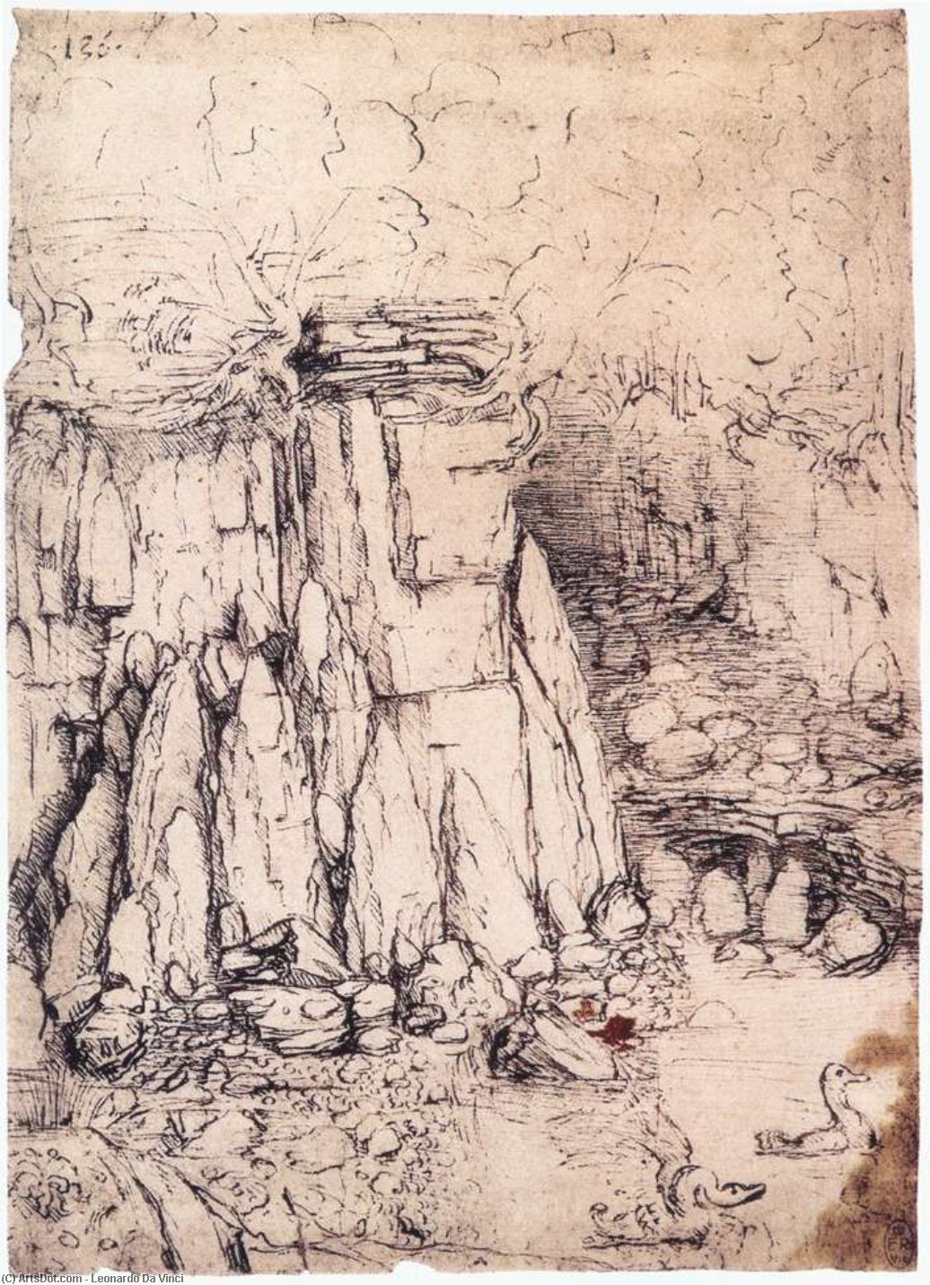 Study Sheet With Horses — Леонардо Да Винчи