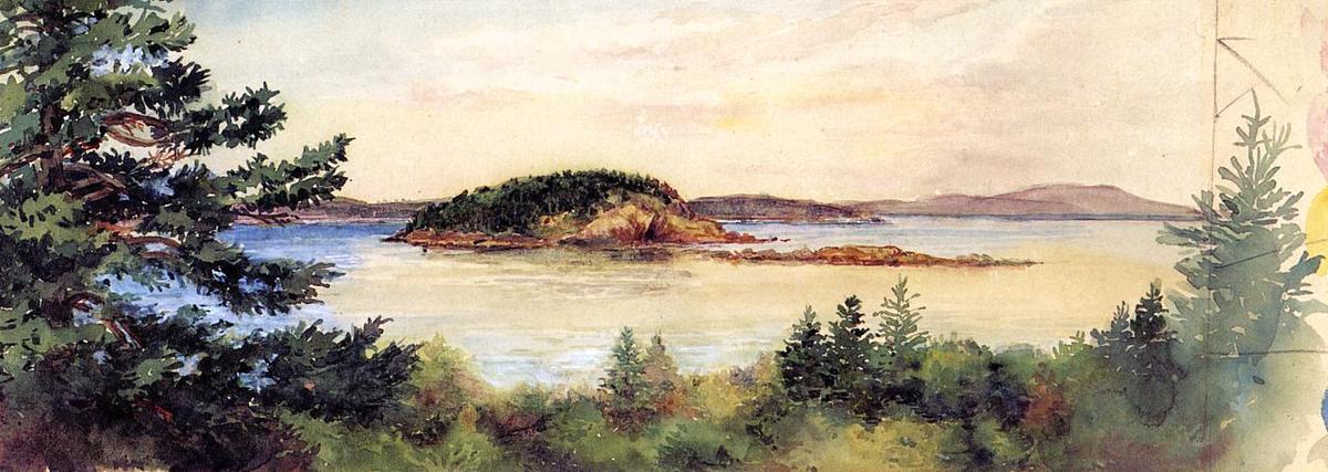 Porcupine Island, Bar Harbor, Maine — John La Farge