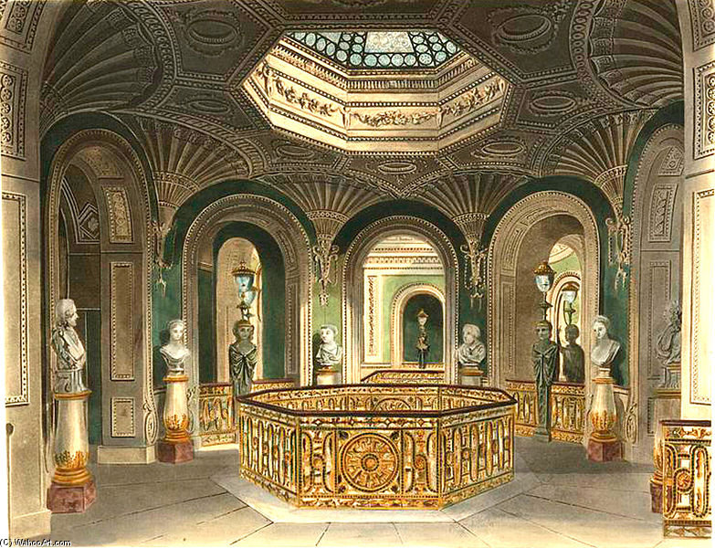 Carlton House, Gallery Of The Staircase — Charles Wild
