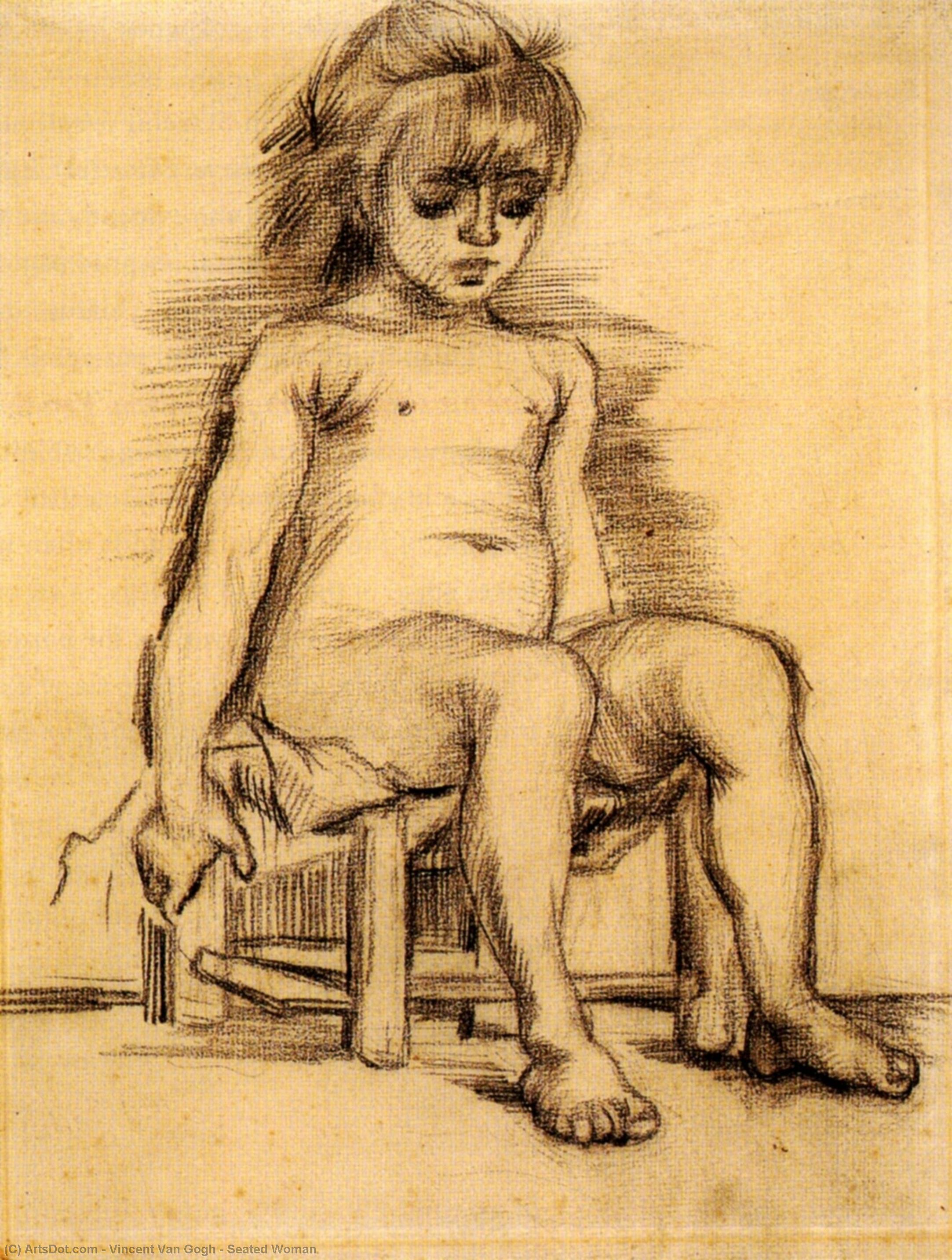 Seated Woman — Vincent Willem Van Gogh