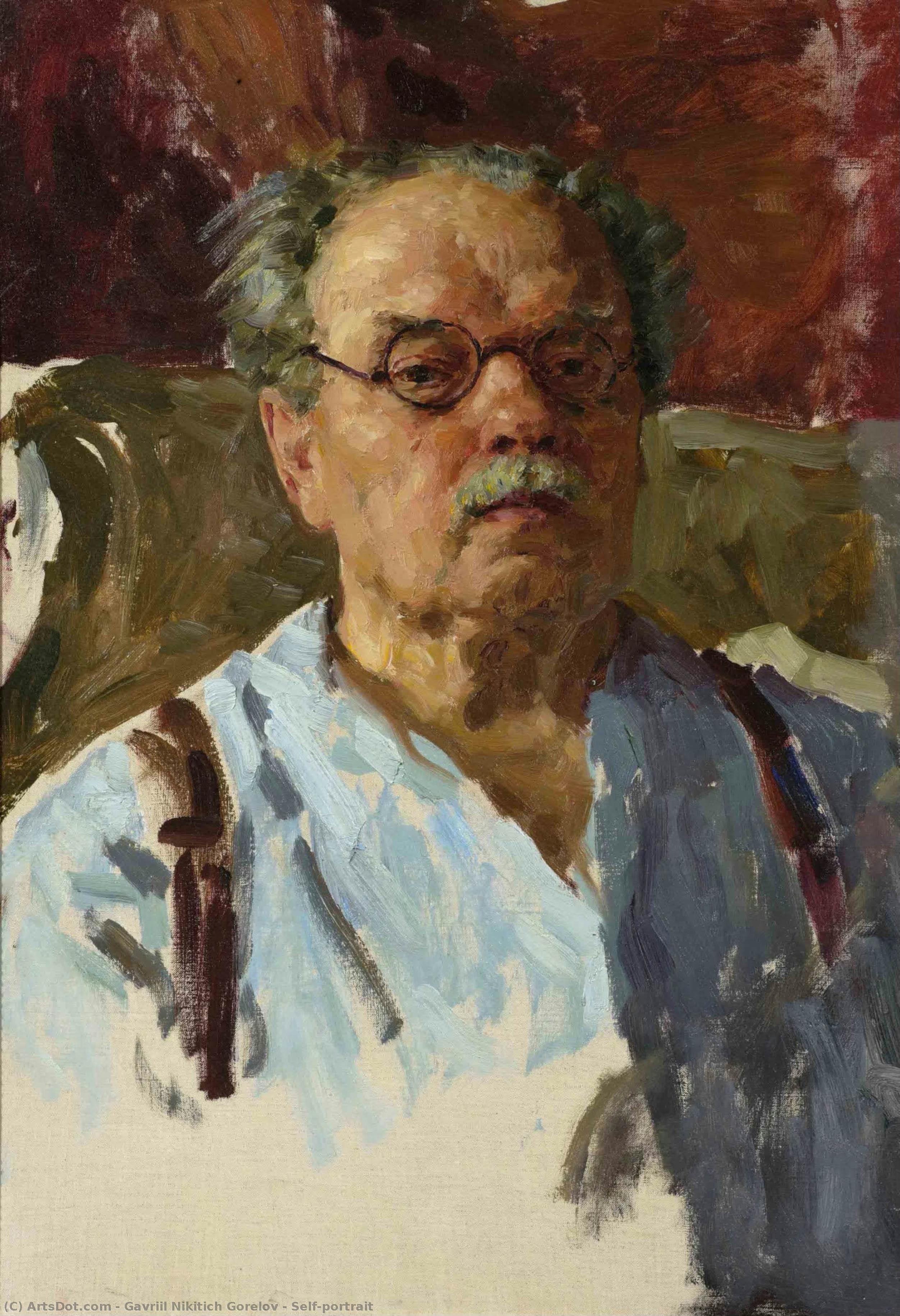 Self-portrait — Gavriil Nikitich Gorelov