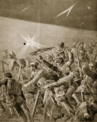 British Infantry Forcing — Richard Caton Woodville