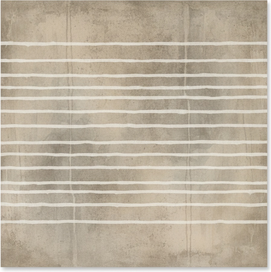 Whispers Of Time Across Distressed Canvases: A Unique Study In Linear Serenity — Laurent Vionnet