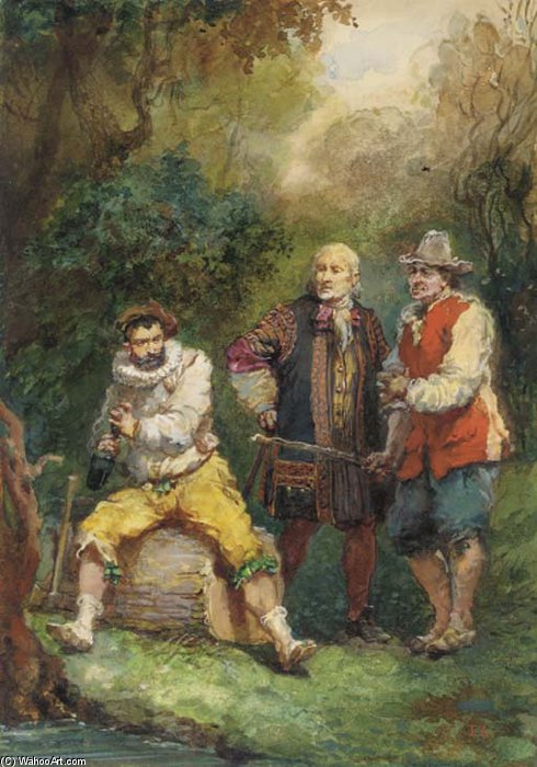 The Doctor In Spite Of It — Eugene Louis Lami