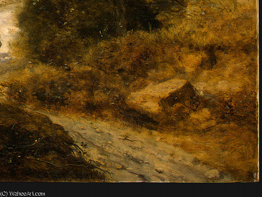 The Forest Of Coubron (detail - ) — Jean-baptiste-camille Corot