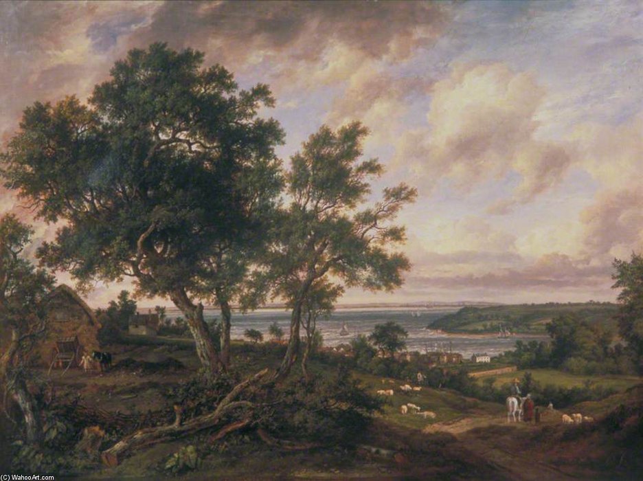 The Meeting Of The Avon And Severn — Patrick Nasmyth