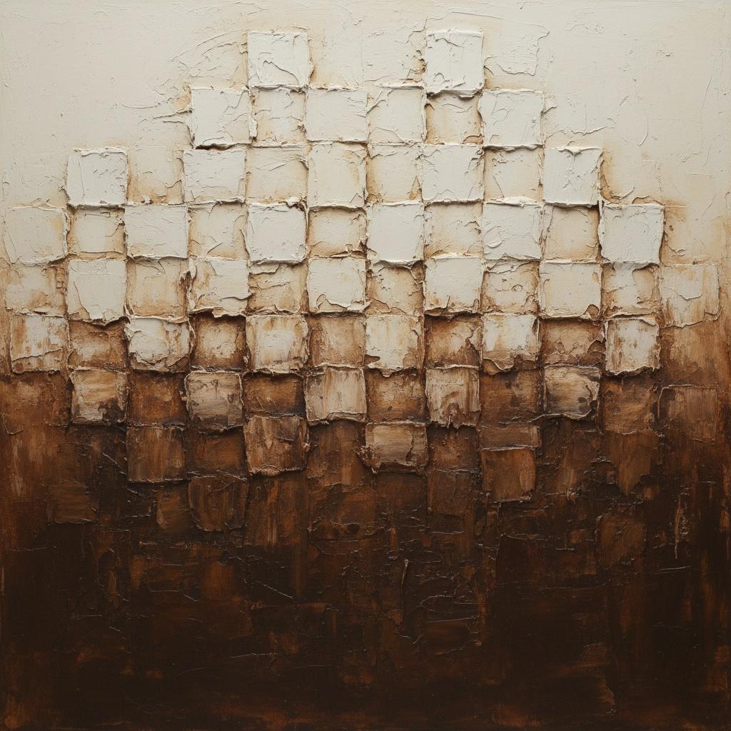 Monolithic Echoes In Sepia: A Singular Study Of Textured Earth And Light — David Moreau