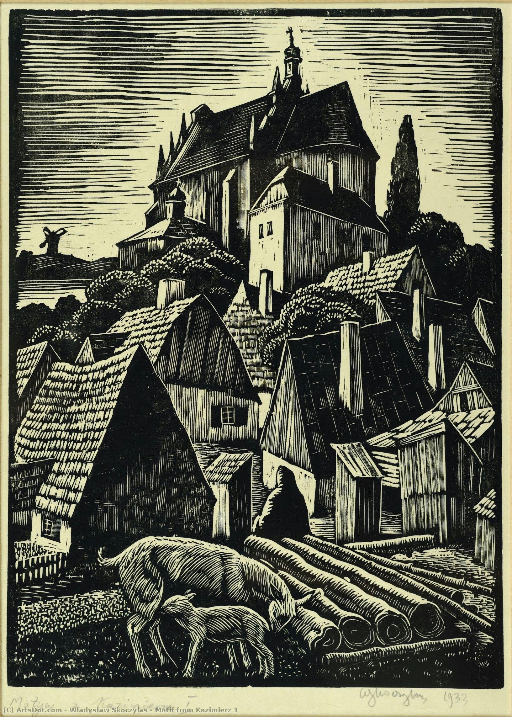 Motif From Kazimierz 1 — Władysław Skoczylas