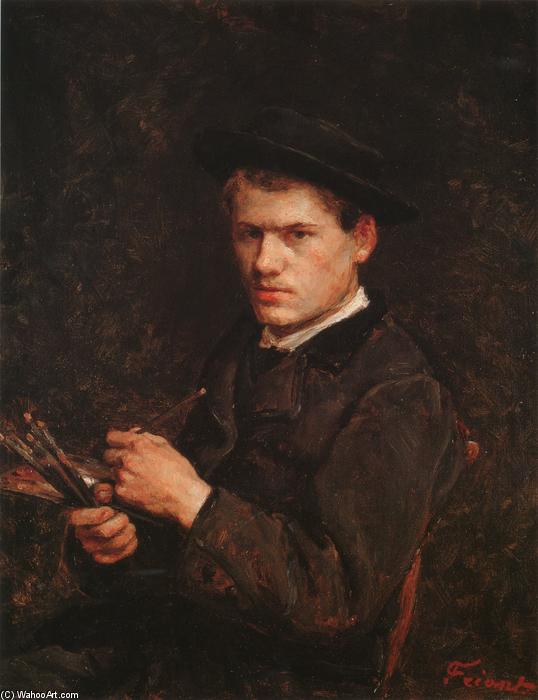 Self Portrait — Émile Friant