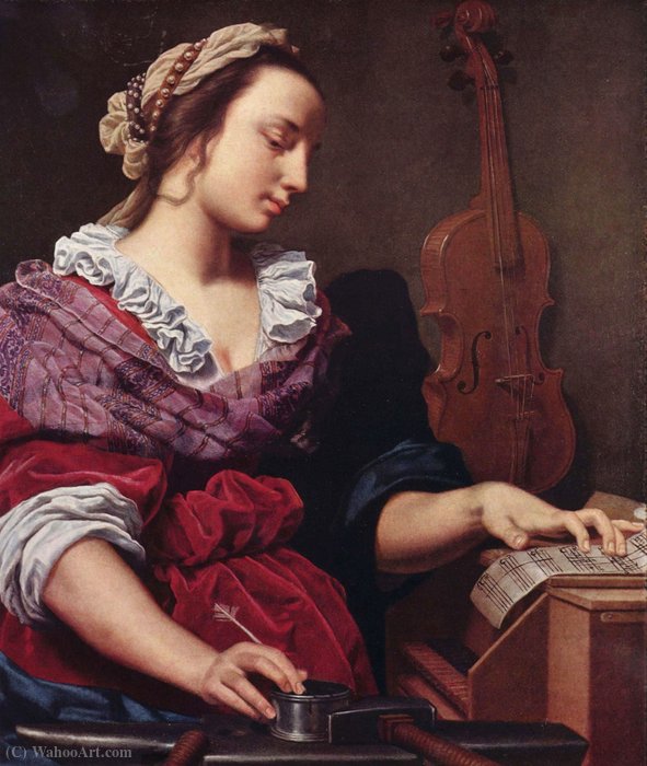 Allegory Of Music — Lorenzo Lippi