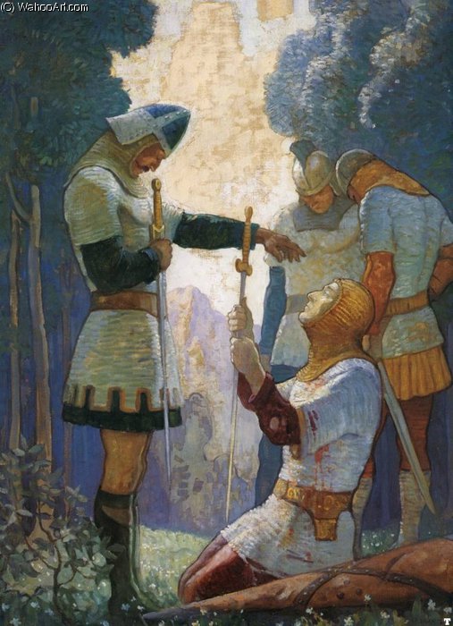 The Death Of Orlando — N.c. Wyeth