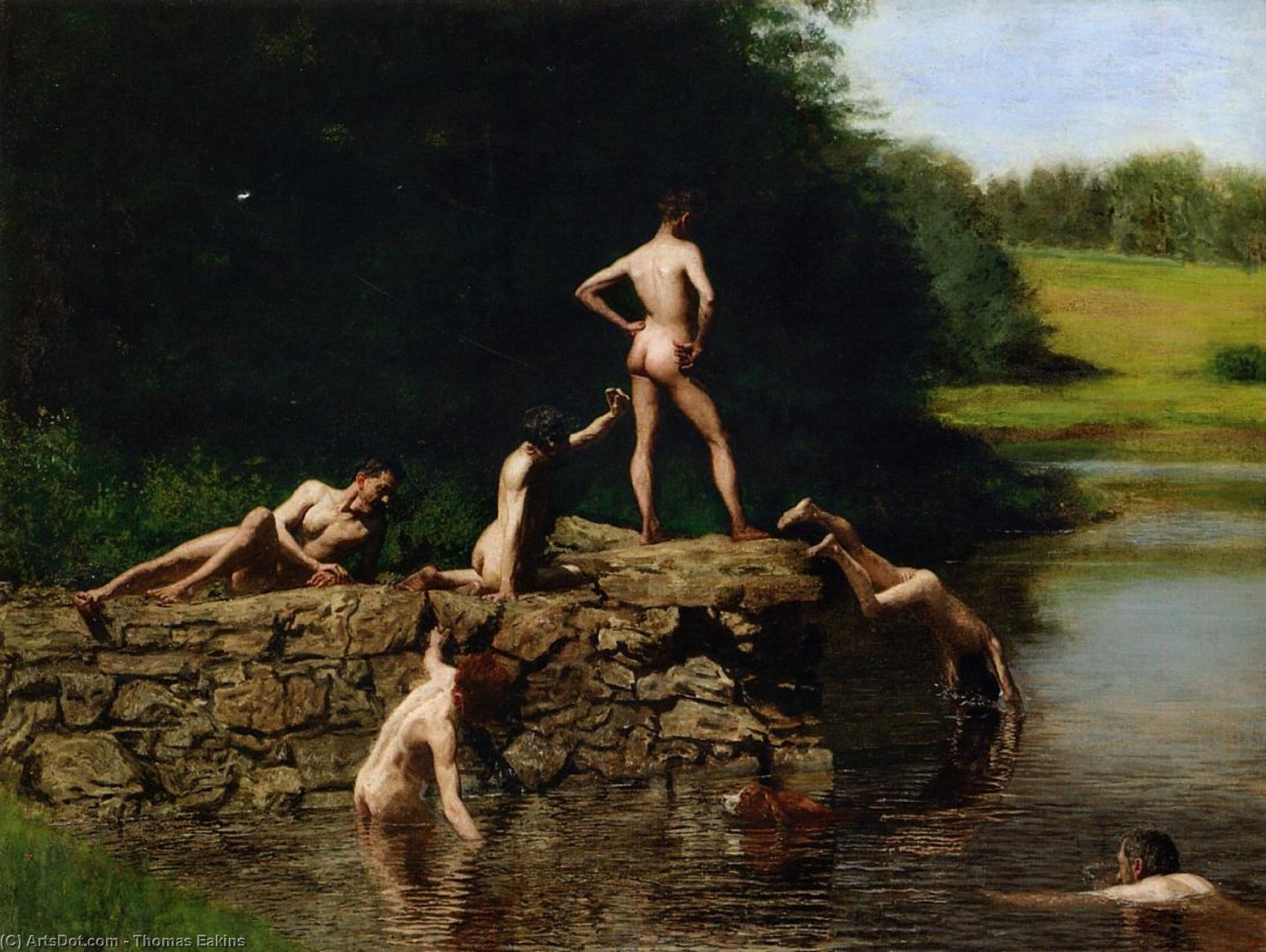 Swimming — Томас Эйкинс
