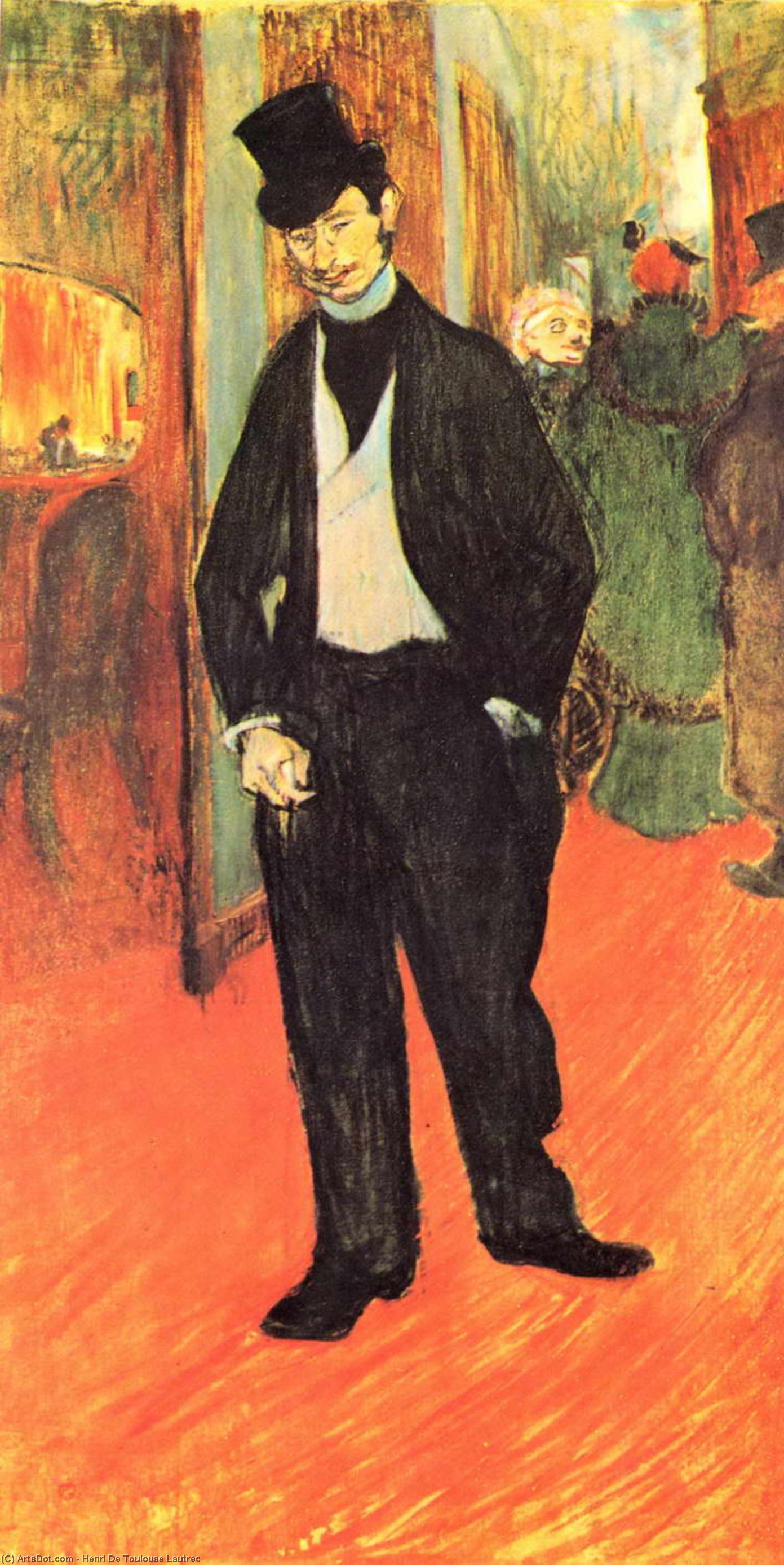 Gabriel Tapié De Céleyran At The Comédie Française — Enri Tuluz Lotrek