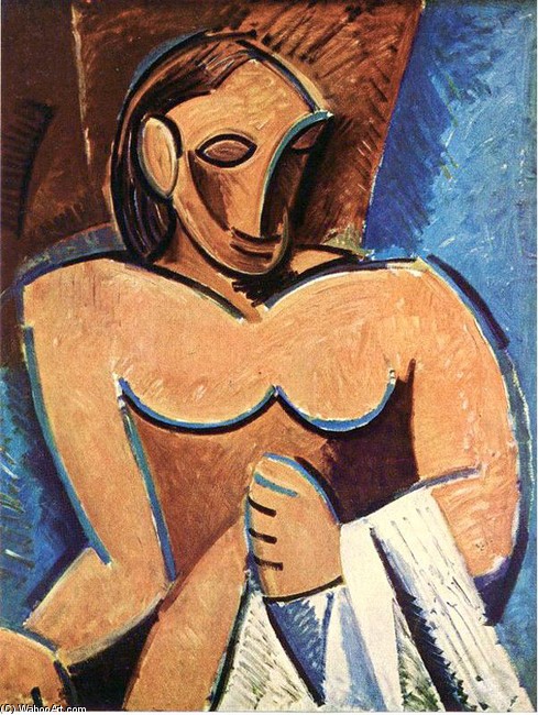 Nude With A Towel — パブロ・ピカソ