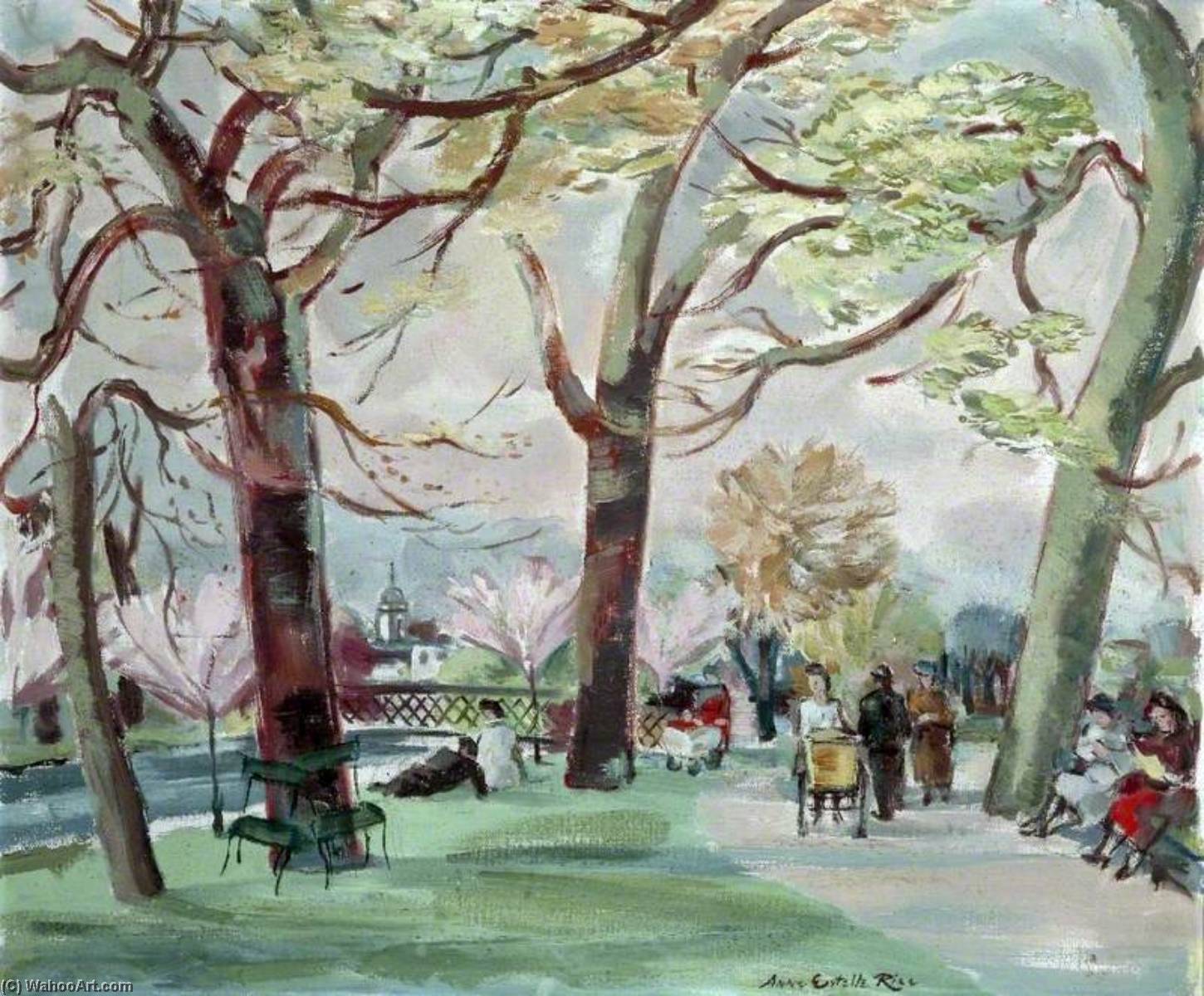 Spring, Regent's Park, London — Anne Estelle Rice