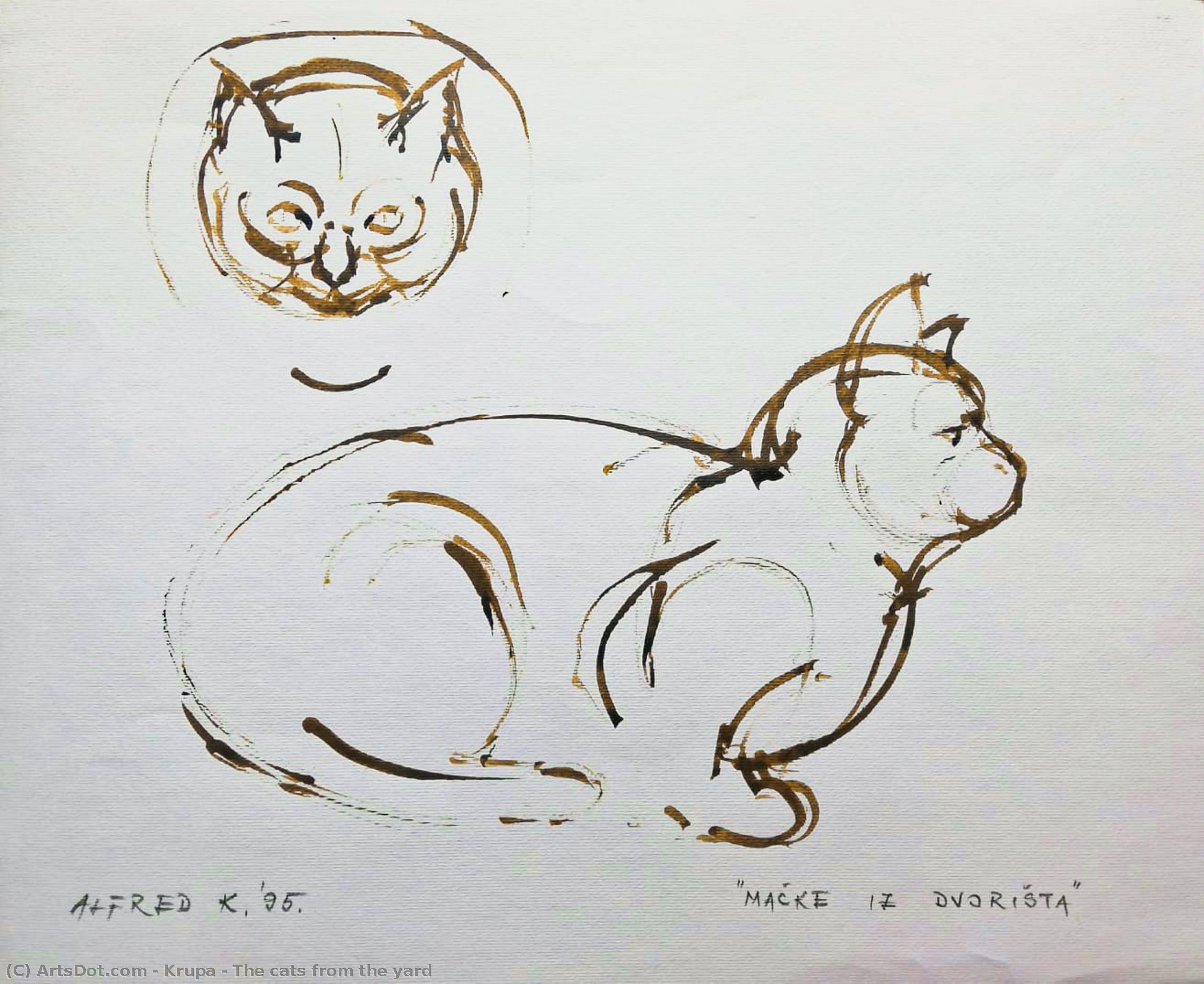 The Cats From The Yard — Alfred Freddy Krupa