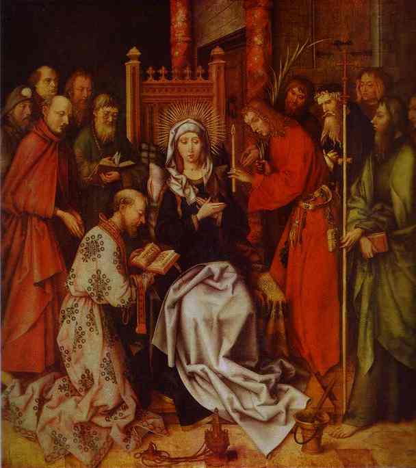 Death Of The Virgin — Hans The Elder Holbein