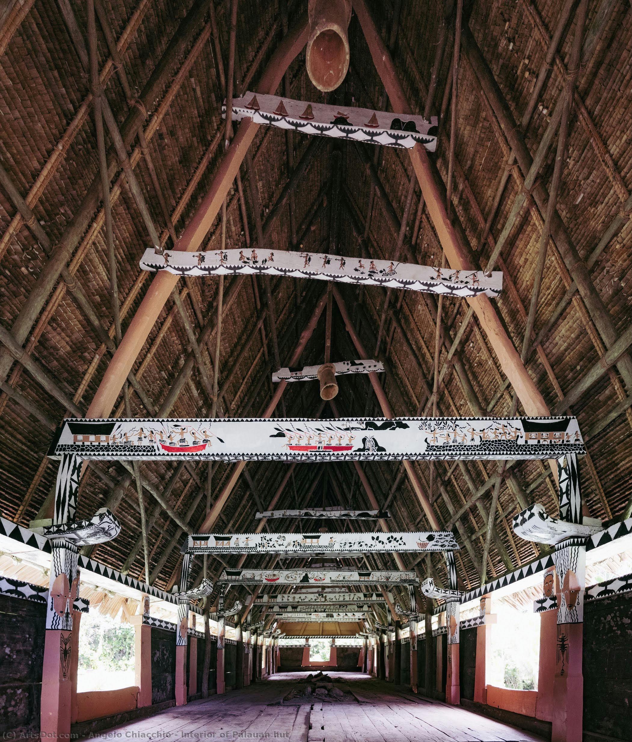 Interior Of Palauan Hut — Angelo Chiacchio