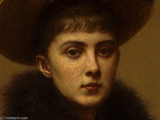 Portrait Of Sonia (detail 3) - — Henri Fantin-latour