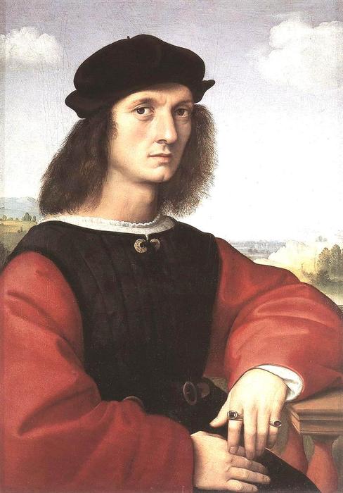 Portrait Of Agnolo Doni — Raphael