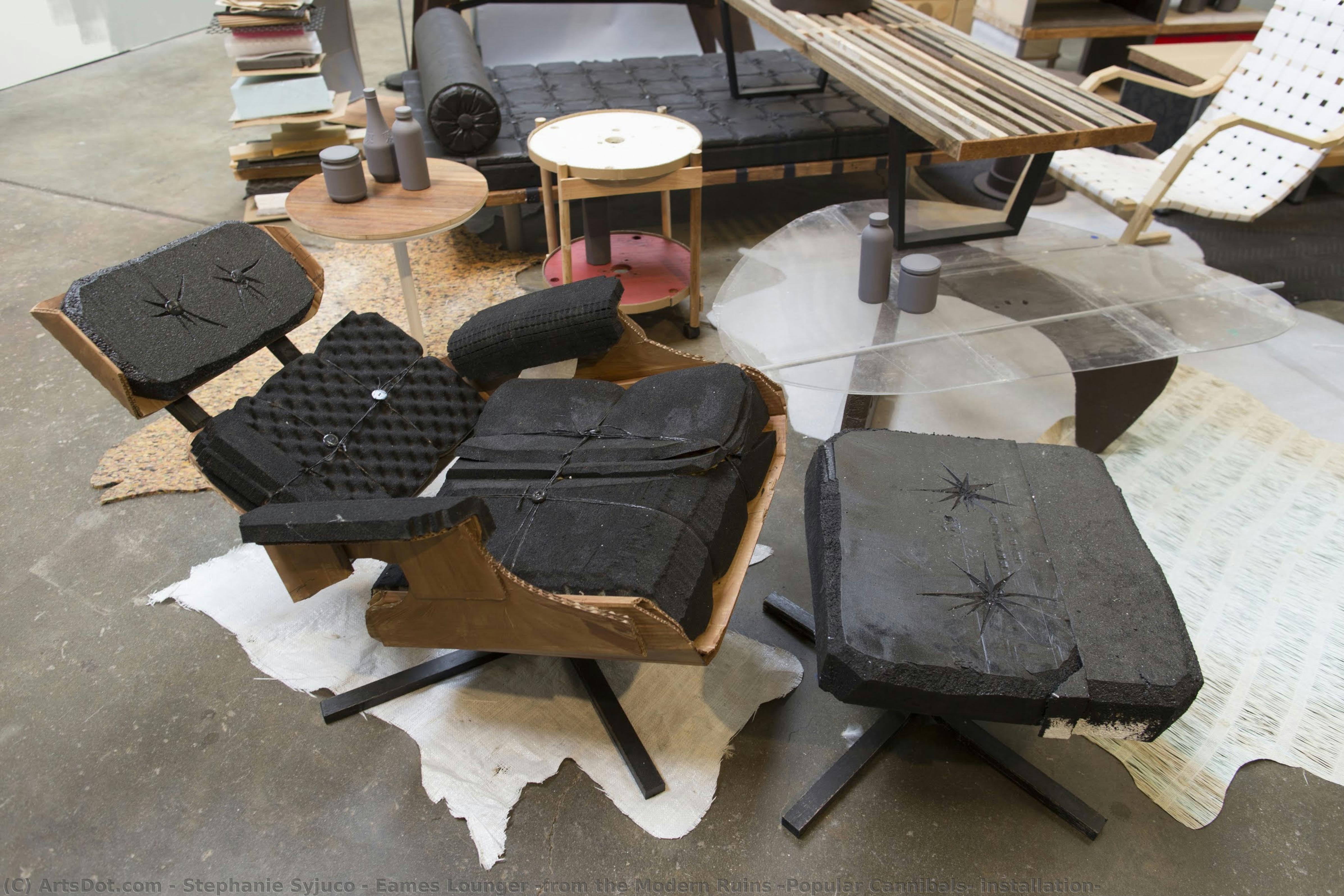 Eames Lounger (from The Modern Ruins (popular Cannibals) Installation) — Stephanie Syjuco