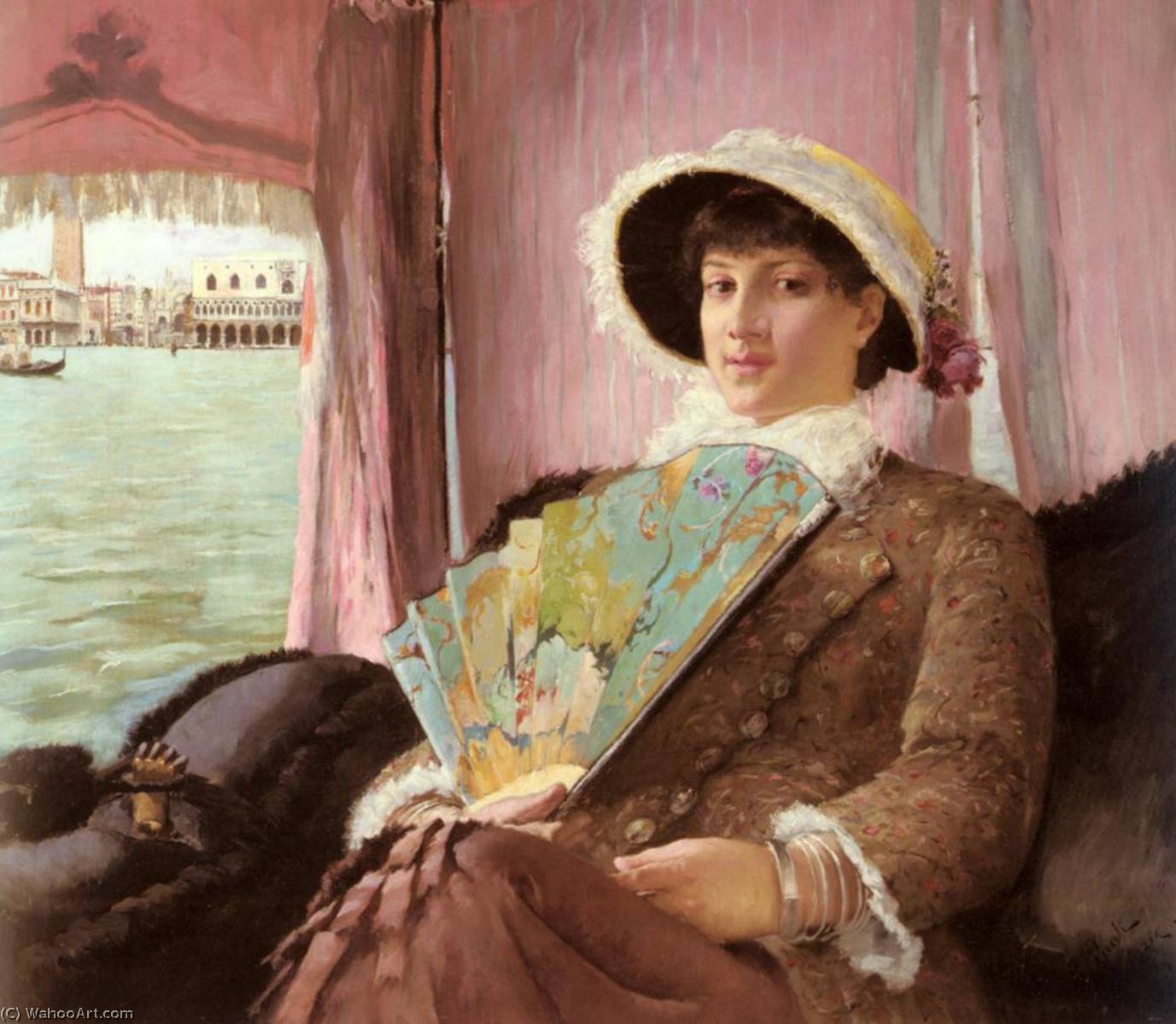 Girl In A Gondola — Georg Pauli
