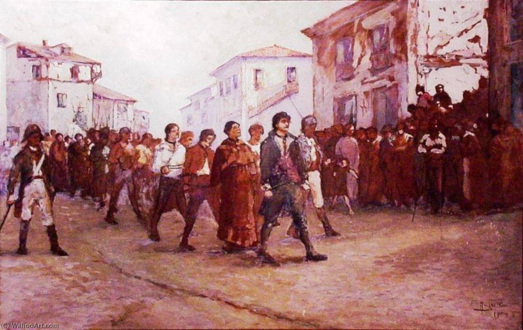 Imprisonment Of Antônio Carlos — Antonio Parreiras