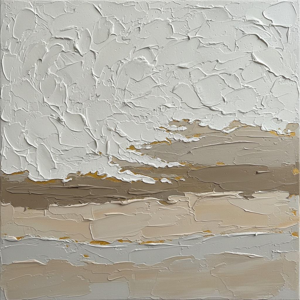 Monolithic Silence: A Sculptural Study In Alabaster, Earth, And Gilded Texture — David Moreau