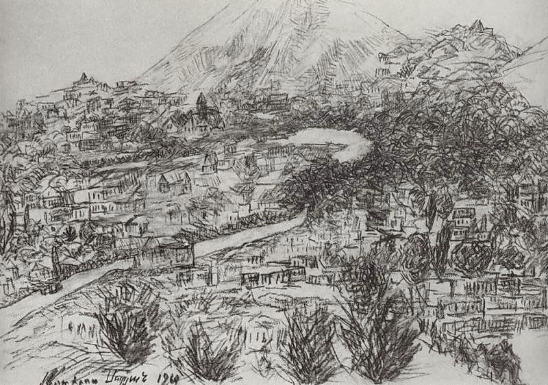 Armenian Village — Martiros Sarian